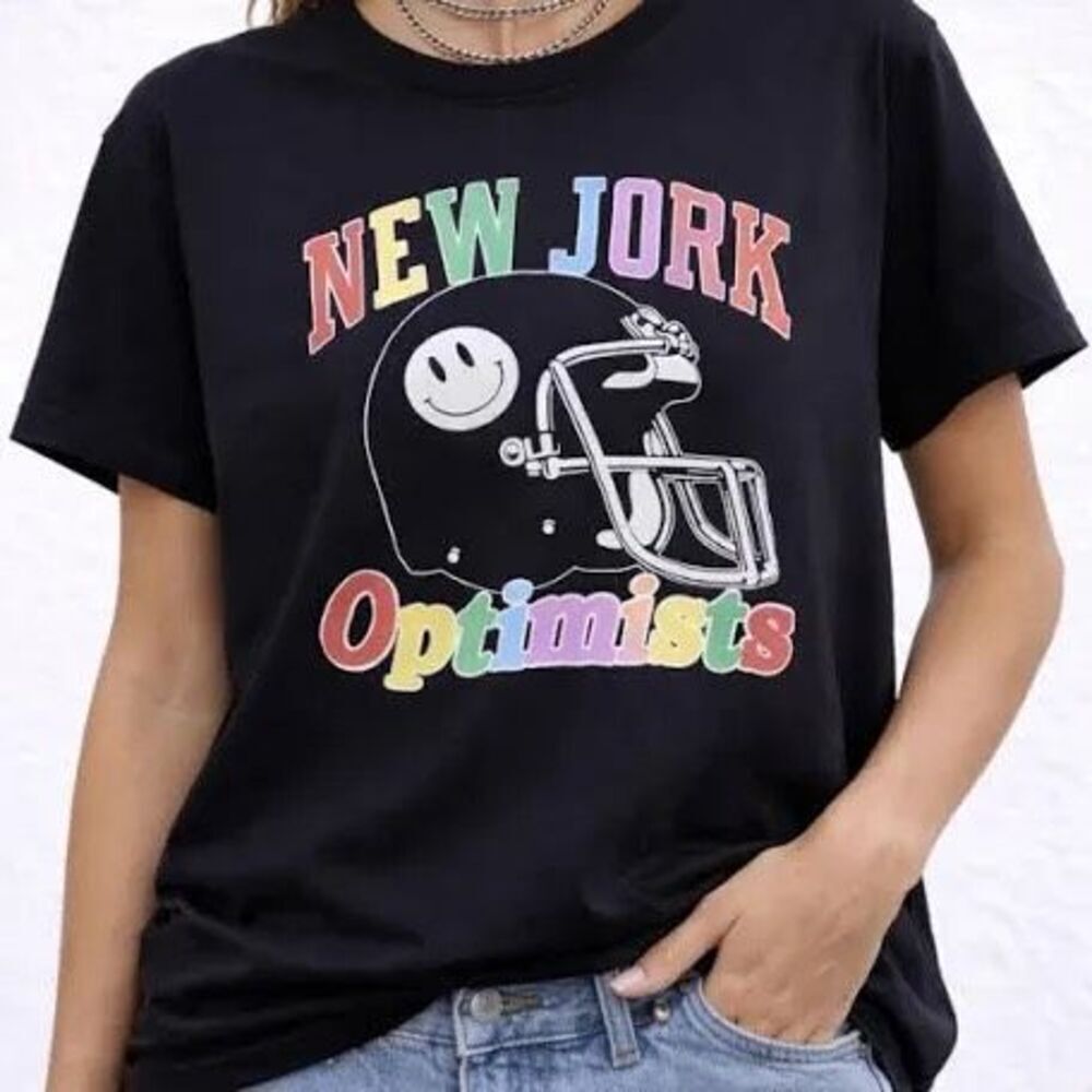 Madhappy New York Optimists Graphic T-Shirt Black Size M